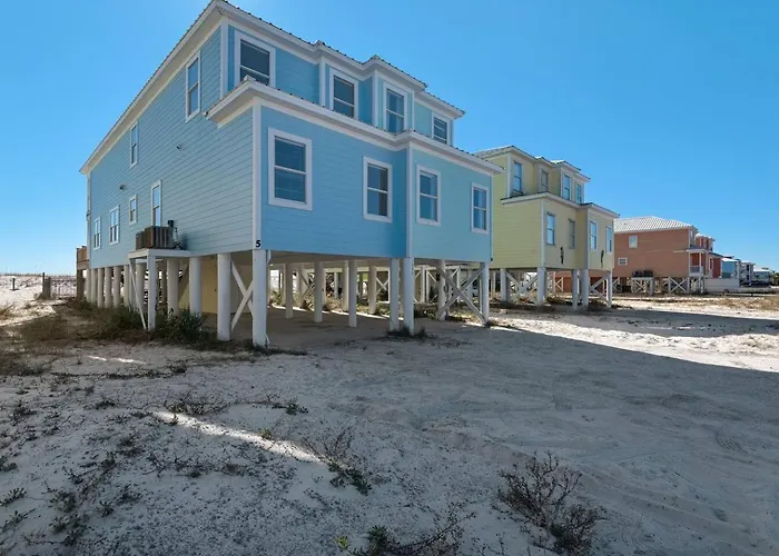 Apartment Beachfront 10br Oasis W Private Pool Sleeps 24 Gulf Shores