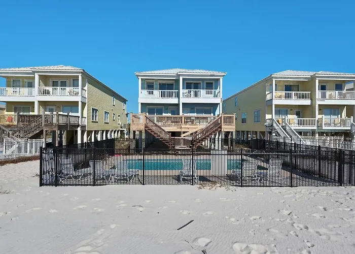 Beachfront 10br Oasis W Private Pool Sleeps 24 Apartment Gulf Shores