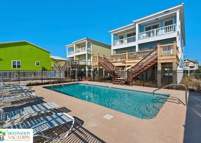 10Br Beachfront Paradise Perfect For Large Groups * Gulf Shores